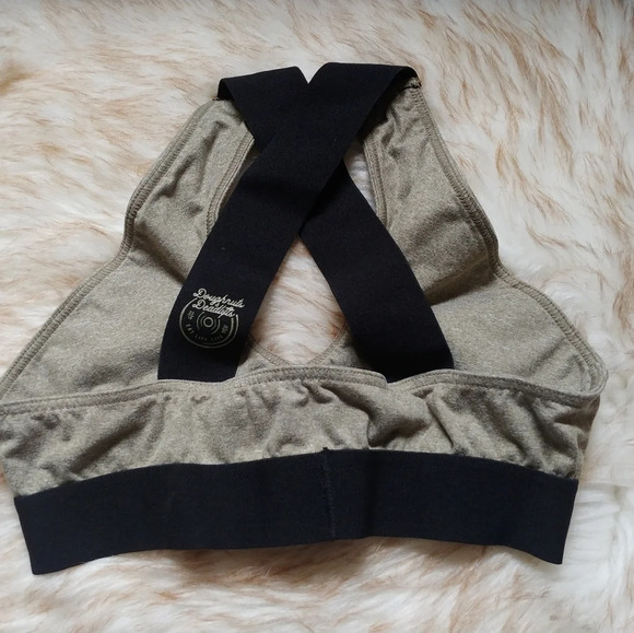 Doughnuts And Deadlifts Bra Sports Sz Small EUC - Picture 3 of 4